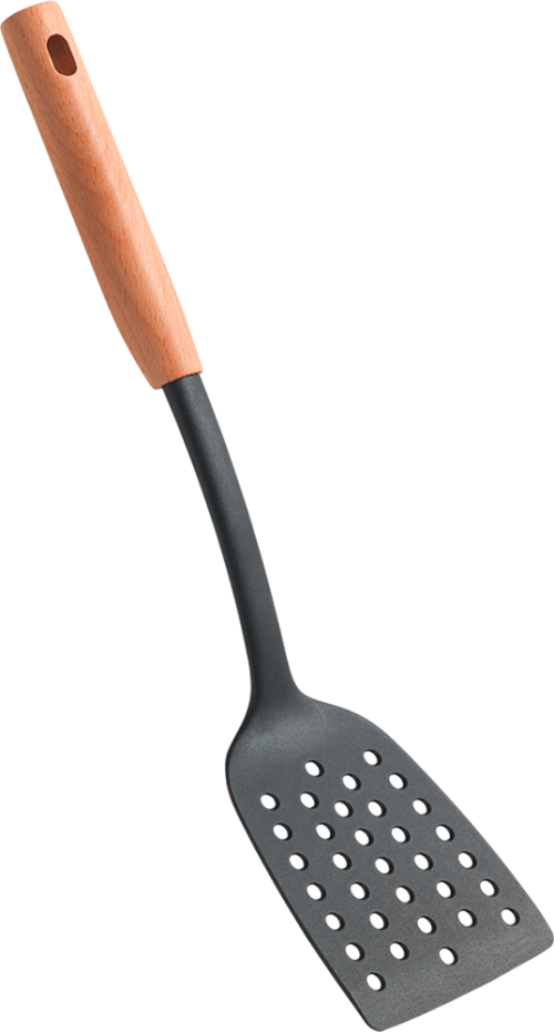 Metaltex Arizona Line Pfannenwender mit Buchenholzgriff 36,5 cm - Kochbesteck