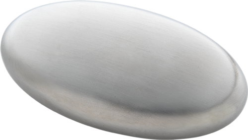 Metaltex Edelstahl Handseife zur Geruchsneutralisierung 8 x 5 x 2 cm - Outdoor Zubehör