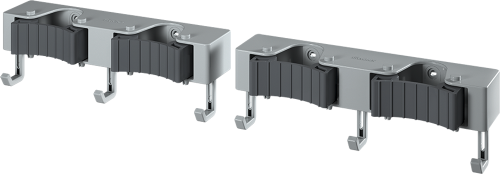 Metaltex Hang-Up 4 Klemmleiste für Besen 2-er Set  - Halterungen und Befestigungen