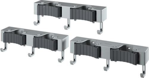 Metaltex Hang-up 6 Klemmleiste für Besen 3-er Set  - Halterungen und Befestigungen