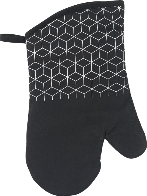 Metaltex Ofenhandschuh / Grillhandschuh max. 250 °C schwarz - Sicherheit und Kochhilfen