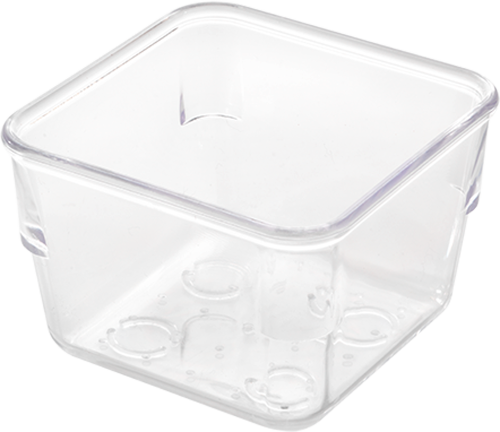 Metaltex Schubladen Organizer / Behälter stapelbar transparent XS slim - Ordnungssysteme