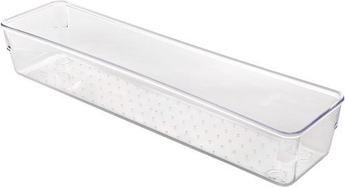 Metaltex Schubladen Organizer / Behälter stapelbar transparent large slim - Ordnungssysteme