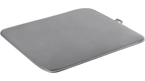 Metaltex Softex Microfaser Abtropfmatte anthrazit - Spülhilfen