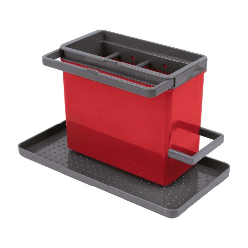 Metaltex Tidytex Spülbecken-Organizer rot - Spülhilfen