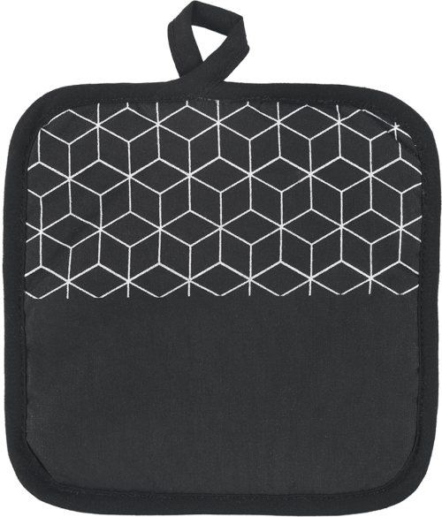 Metaltex Topflappen 2er-Set max. 250 °C schwarz - Sonstiges Küchenzubehör