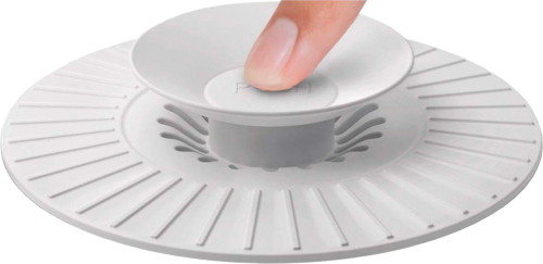 Metaltex Universal 2 in 1-Funktion Abfluss-Abdeckung aus Silikon Ø 11,3 x 1,5 cm - Wasserversorgung Ersatzteile  und Zubehör