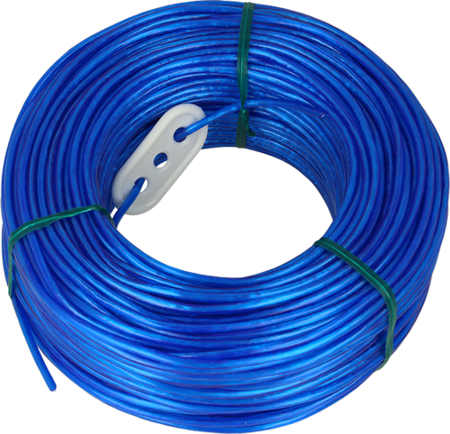 Metaltex Wäscheleine mit Spanner aus Kunststoff farblich sortiert 60 m - Wäsche & Trocknen