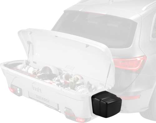 Mft Verbreiterungseinsatz der Heckbox BackBox für eine Breite von 1,9 Metern schwarz - Transportboxen