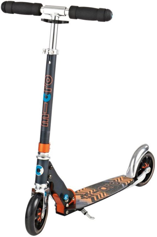 Micro Speed+ klappbarer Aluminium Scooter Aztec Black - Outdoor Mobilität