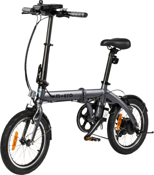 Micromobility Micro faltbares E-Bike 16 Zoll inklusive LED Lichterset und Akku 250W - Outdoor Mobilität von Micro Mobility Systems