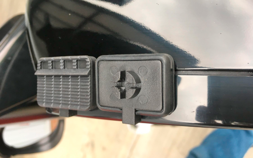 Milenco Aero LR Pads Klemmen für Außenspiegel 4er Set für Land Rover Discovery ab Bj. 2014 - Zubehör Caravanspiegel