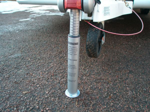 Milenco Anhänger Stützlastwaage  130 kg - Waagen