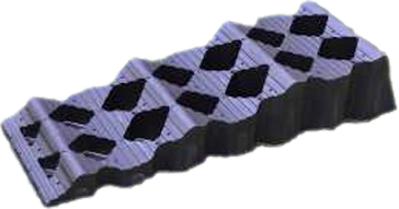 Milenco MGI T2 Auffahrkeil 2er Pack Midi - Stufen- & Ausgleichskeile