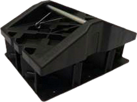 Milenco Stacka Stützplatte für Eckstützen stapelbar 4er Set - Stufen- & Ausgleichskeile