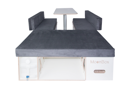 Moonbox Campingbox Weiß Van/Bus  TYP 124  - Weiß - Ausbauboxen & Campingboxen