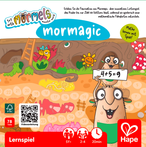 Mormagic Leiterspiel  - Spielsachen von Hape