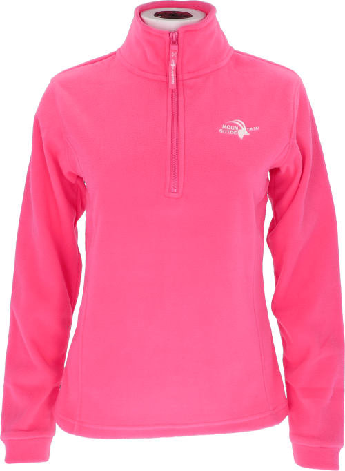 Mountain Guide Aachen Damen Fleecepullover pink L - Damenshirts, -blusen & -pullover
