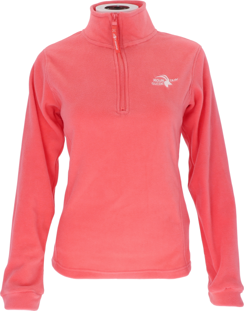 Mountain Guide Aachen Damen Fleecepullover rosa M - Damenshirts, -blusen & -pullover