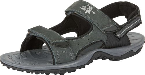 Mountain Guide Braunton Herren-Outdoorsandale dunkelgrau 45 - Herrenschuhe