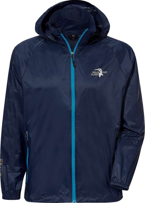 Mountain Guide Lima II Damen und Herren Regenjacke dunkelblau 4XL - Herrenjacken