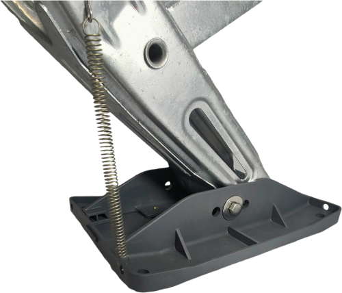 Multianker Wohnwagenstützfuß für sichereren Stand 4er Set - Stützen & Stützplatten