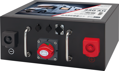 Next Level Systems LiFePO4 Bordbatterie für Reisefahrzeuge mit Bluetooth und Heizung 330 Ah  - Fahrzeug-Batterien