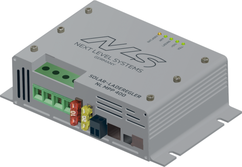 Next Level Systems NL SR 400 MPP Solar Laderegler geeignet für NL DA / FT Solarmodule - Solar-Laderegler