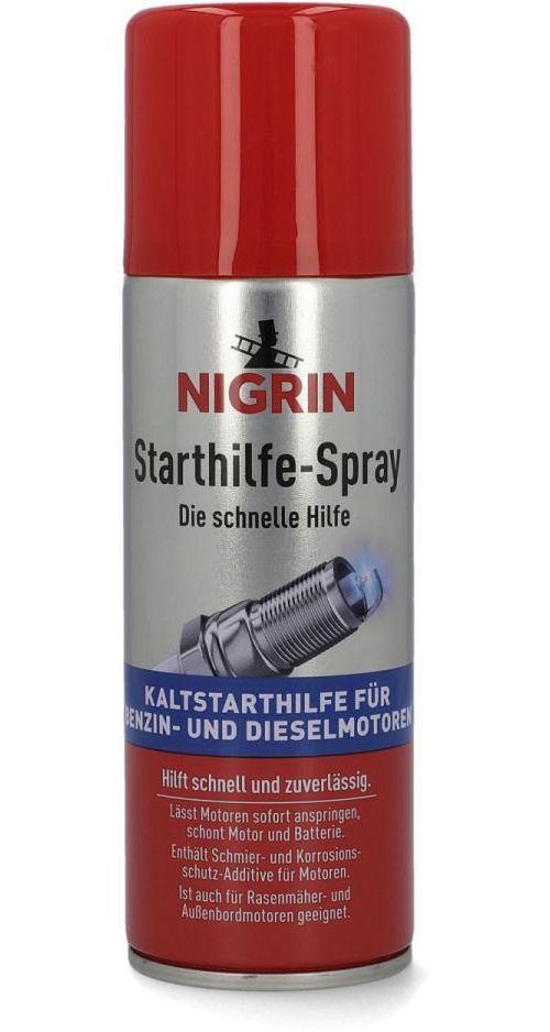 Nigrin Starthilfe-Spray 200 ml - Zubehör Batterien
