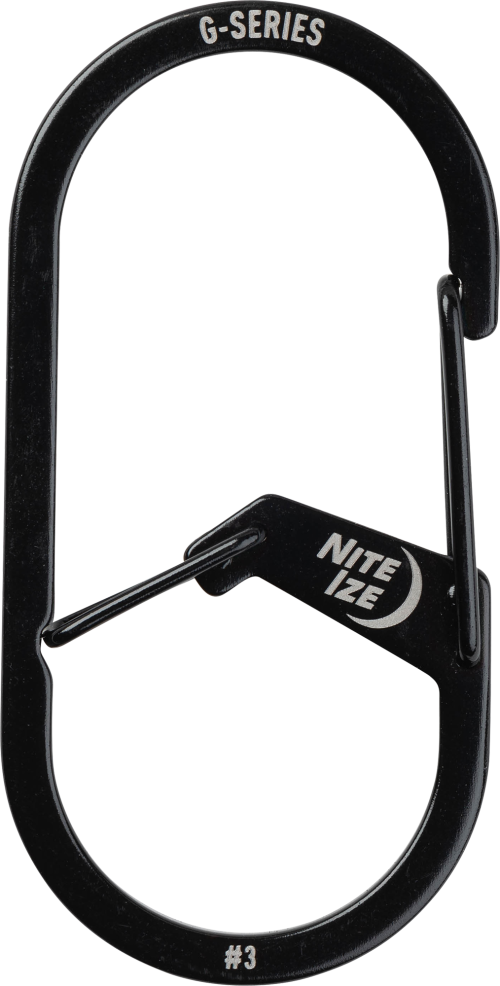 Nite Ize Karabiner G-Series 3 schwarz - Transportieren & Befestigen