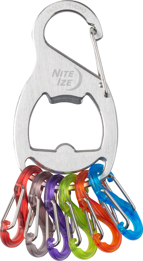 Nite Ize KeyRack + S-Biner Stainless Steel - Transportieren & Befestigen
