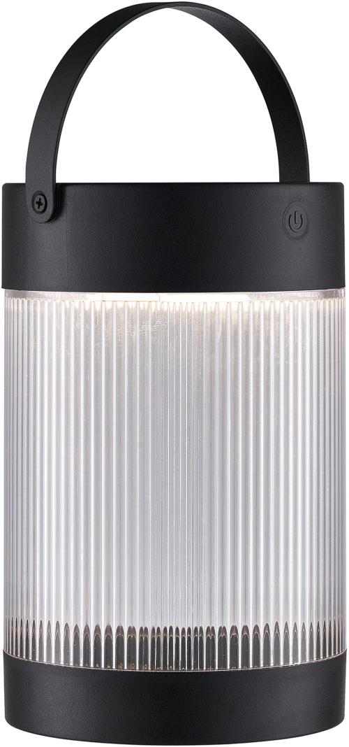 Nordlux Coupar Solar Tischlampe schwarz - LED Campingleuchten