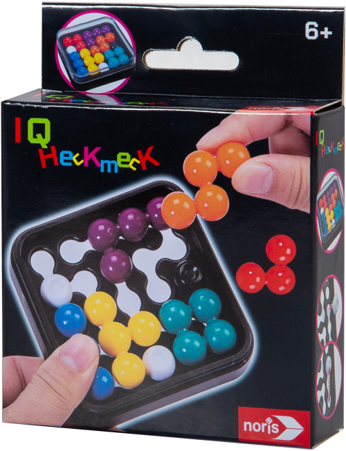 Noris IQ Heckmeck kompaktes Puzzlespiel ab 6 Jahren - Spielsachen