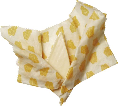 Nuts Innovations Bienenwachstuch 3er Set Käse - Lebensmittelbehälter / Vorratsdosen