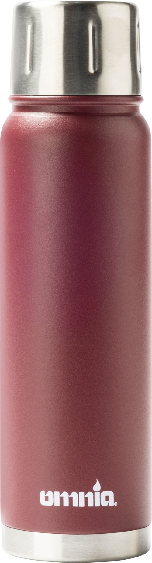 Omnia Insulated Drinks Bottle Isolierflasche Edelstahl 750 ml Burgunder - Isolierflaschen & Isobehälter