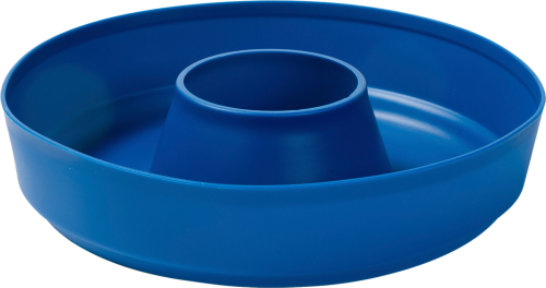 Omnia Silikonbackform 2.0 für Campingbackofen blau - Auflauf- und Backformen