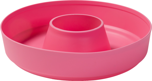 Omnia Silikonbackform 2.0 für Campingbackofen pink - Auflauf- und Backformen