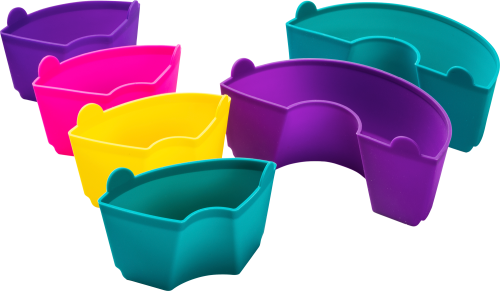 Omnia Silikonformen Maxi 6-teilig passend für Omnia Maxiform 3 Liter  - Kochgeschirr-Zubehör
