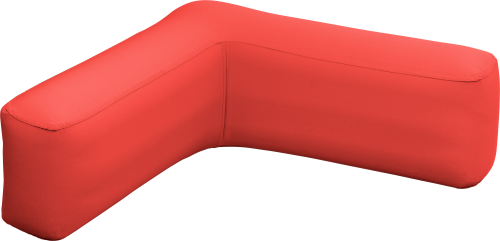 One Bar Element 1 L-Rückenlehnenbezug Bright Red - Polster & Sitzauflagen