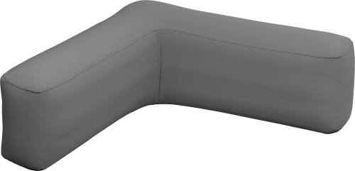 One Bar Element 1 L-Rückenlehnenbezug Dark Grey  - Polster & Sitzauflagen