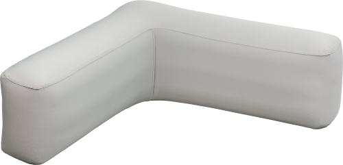 One Bar Element 1 L-Rückenlehnenbezug Light Grey - Polster & Sitzauflagen