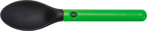 Optimus Sliding Long Spoon Löffel lang 23,5 cm schwarz/grün - Campingbesteck