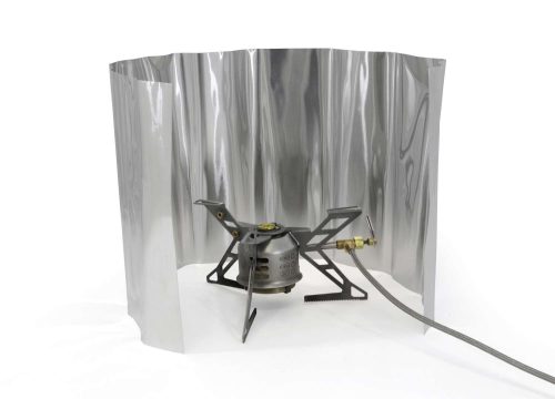 Origin Outdoors Alu Windschutz rollbar 24 cm - Umrüstung und Anbauteile