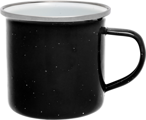Origin Outdoors Emaille Tasse 360 ml schwarz - Becher & Tassen