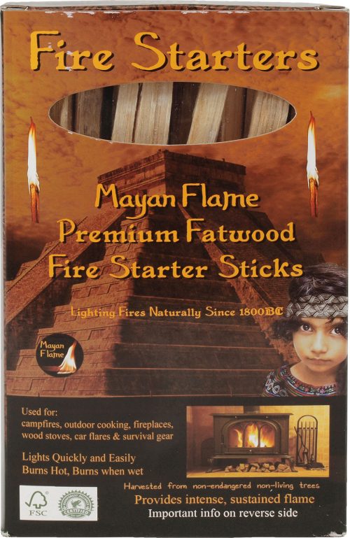 Origin Outdoors Fatwood Maya Stick Feueranzünder - Grillanzünder und -Kohle