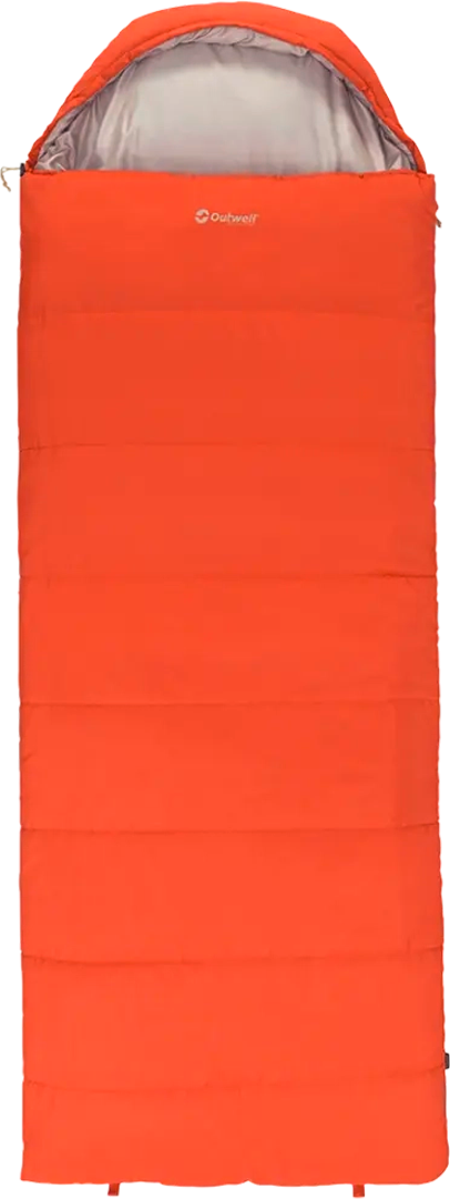 Outwell Campion Lux 3 Jahreszeiten Schlafsack 225 x 85 cm orange - Schlafsäcke