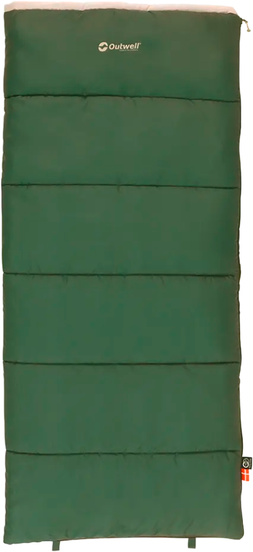 Outwell  Champ Kids Deckenschlafsack für Kinder bis 130 cm Forest Green  - Schlafsäcke