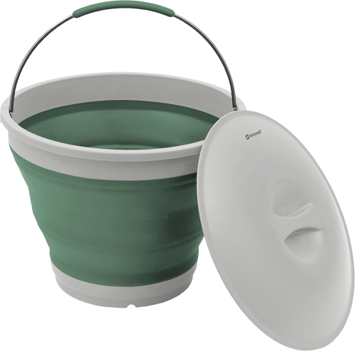 Outwell Collaps Eimer mit Deckel 7,5 Liter shadow green - Behälter
