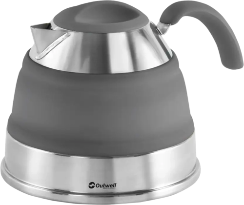Outwell Collaps Kettle faltbarer Wasserkessel 1,5 Liter grey mist - Wasserkessel