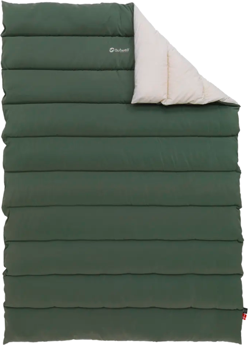 Outwell Constellation Duvet Lux Single grün Bettdecke für 1 Person 135 x 200 cm  - Decken